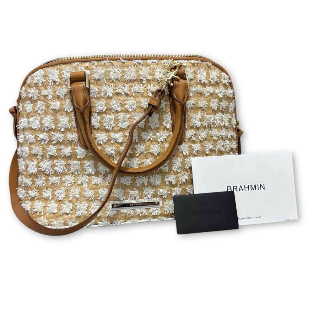 NWT Brahmin Vivian Bora Medium Satchel H82 1029